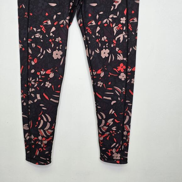 Sweaty Betty Legging Crop Printed Size XL Stretch Womens Athletic Gym Yoga Run - Picture 5 of 9